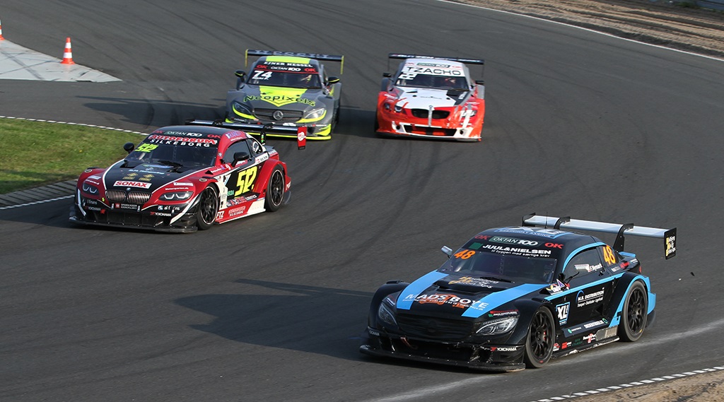 Frederik må trække sig fra kampen med en defekt på bilen
(Foto: Motorsporten.dk)